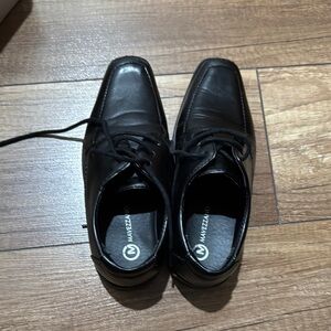 Boy's Black Dress Shoes